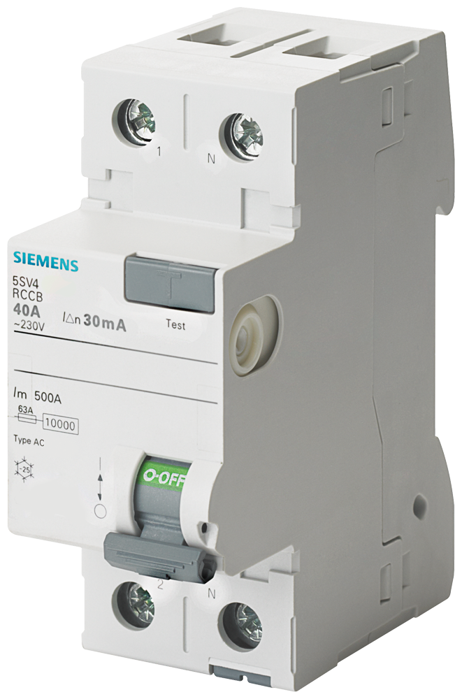 ZAŠTITNI PREKIDAČ DIFERENCIJALNE STRUJE 2P/25A/30MA/TIP AC