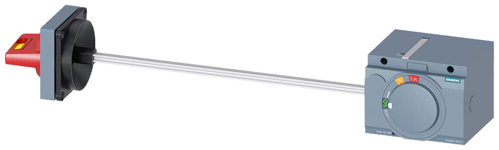 PRODUŽENI POGON, ŽUTO-CRVENI, MONTAŽA NA BOČNI ZID, BEZ OSVETLJENJA, ZA 3VA20/3VA21/3VA22