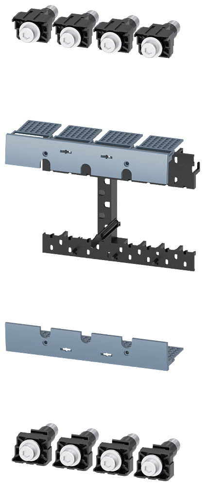 UTIČNA JEDINICA, ZA ČETVOROPOLNE PREKIDAČE 3VA20/3VA21/3VA22, ZAMENSKI DELOVI