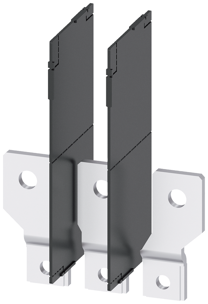 PREDNJI PRIKLJUČAK ZA SABIRNICE 35X10MM, PROŠIRENI, SA FAZNIM BARIJERAMA, 3P, ZA 3VA20/3VA21/3VA22