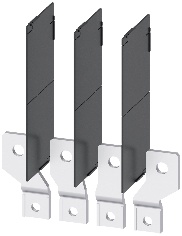 PREDNJI PRIKLJUČAK ZA SABIRNICE 35X10MM, PROŠIRENI, SA FAZNIM BARIJERAMA, 4P, ZA 3VA20/3VA21/3VA22