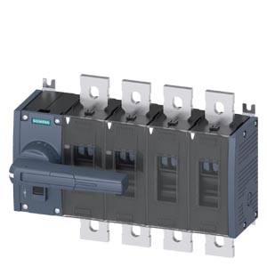 RASTAVLJAČ 1000A, VELIČINA 4, 4P, SA RUČKOM, FLAT TERMINAL, SIVI