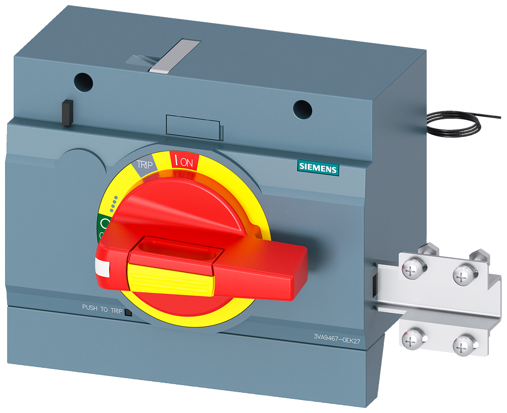 DIREKTNA OKRETNA RUČICA, ŽUTO-CRVENA, SA OSVETLJENJEM, DOOR INTERLOCK, ZA 3VA13/3VA14/3VA23/3VA24