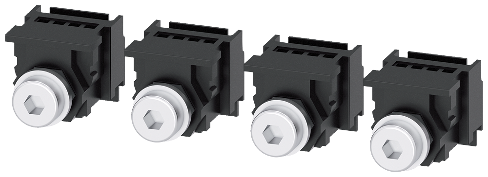 PRIKLJUČAK ZA PAPUČICU, 4 POJEDINAČNA PRIKLJUČKA, ŠIRINA 17MM, DEBLJINA 6.5MM, ZA 3VA10/3VA11