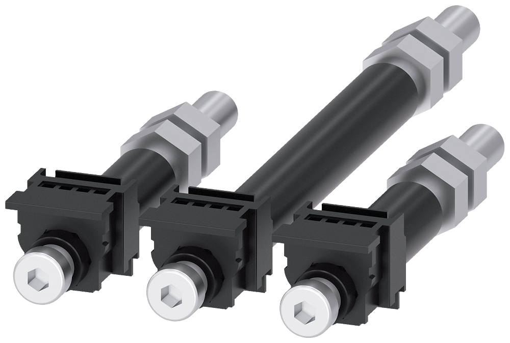 ZADNJI PRIKLJUČAK, OKRUGLI (2 KRAĆA, 1 DUŽI), 3P, ZA 3VA10/3VA11