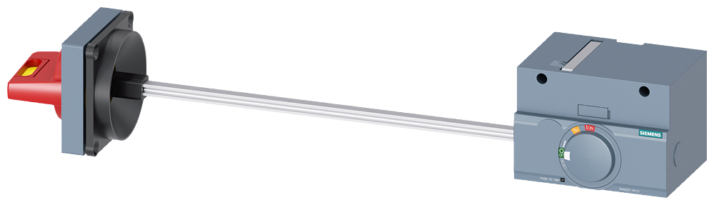 PRODUŽENI POGON, ŽUTO-CRVENI, MONTAŽA NA BOČNI ZID, BEZ OSVETLJENJA, ZA 3VA12