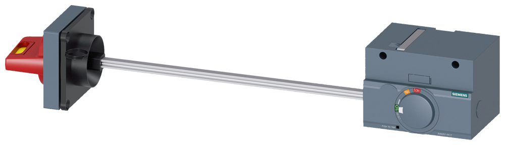 PRODUŽENI POGON, ŽUTO-CRVENI, MONTAŽA NA BOČNI ZID, SA OSVETLJENJEM, ZA 3VA12