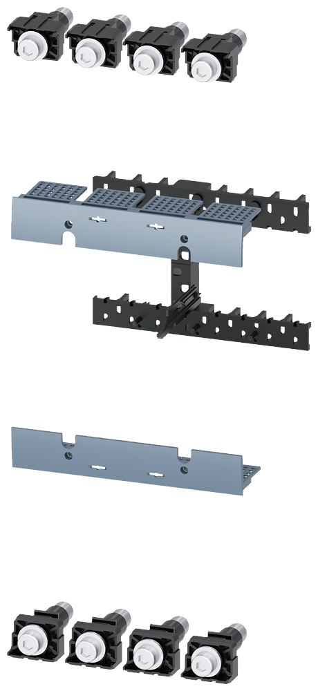 UTIČNA JEDINICA, ZA ČETVOROPOLNE PREKIDAČE 3VA12, ZAMENSKI DELOVI