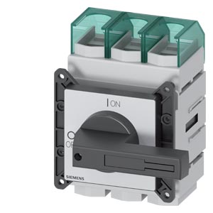 GREBENASTI PREKIDAČ, 0-1, 3P, 250A, AC23, 132KW, MONTAŽA NA VRATA, CRNI