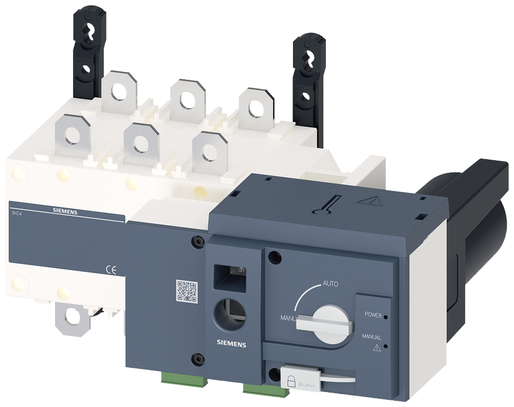 1-0-2 PREKIDAČ, MOTORIZOVAN, DALJINSKO UPRAVLJANJE,  250A, 3P, 415VAC, NA MONTAŽNU PLOČU, FLAT TERMINAL