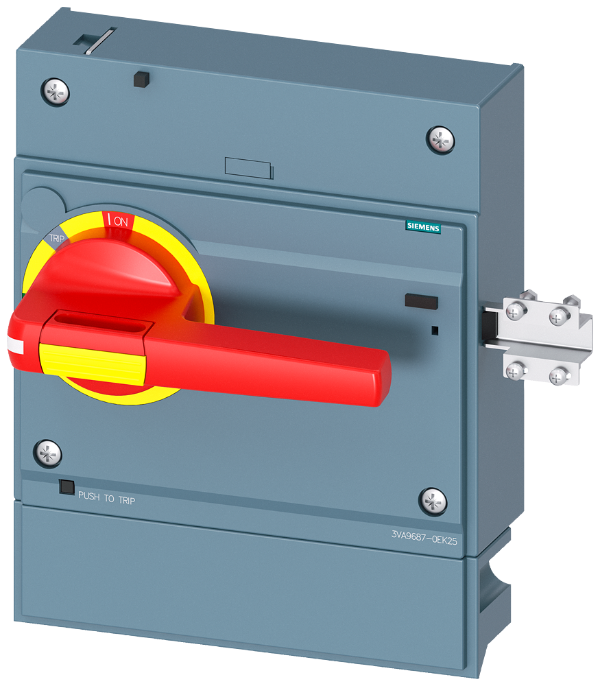 DIREKTNA OKRETNA RUČICA, ŽUTO-CRVENA, BEZ OSVETLJENJA, DOOR INTERLOCK, ZA 3VA15/3VA25/3VA26