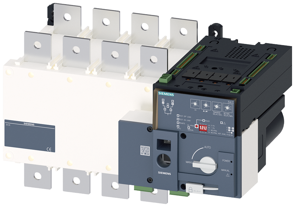 ATS PREKIDAČ, MOTORIZOVAN, 630A, 4P, 415VAC, NA MONTAŽNU PLOČU, FLAT TERMINAL