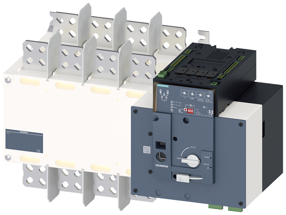 ATS PREKIDAČ, MOTORIZOVAN, 1250A, 4P, 415VAC, NA MONTAŽNU PLOČU, FLAT TERMINAL