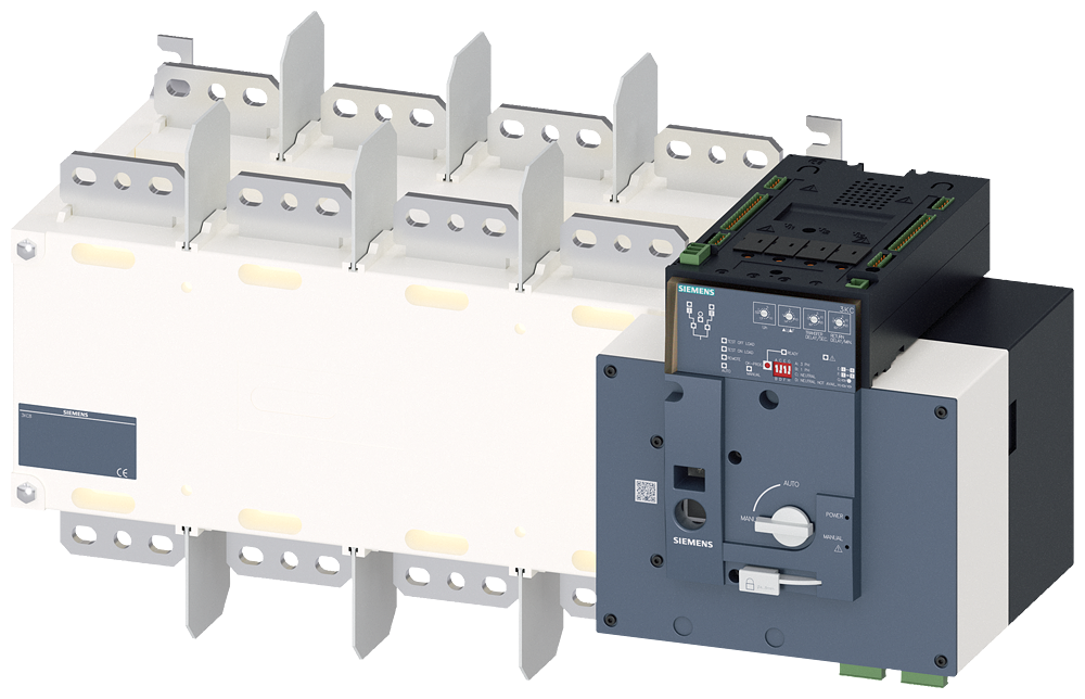 ATS PREKIDAČ, MOTORIZOVAN, 1600A, 4P, 415VAC, NA MONTAŽNU PLOČU, FLAT TERMINAL