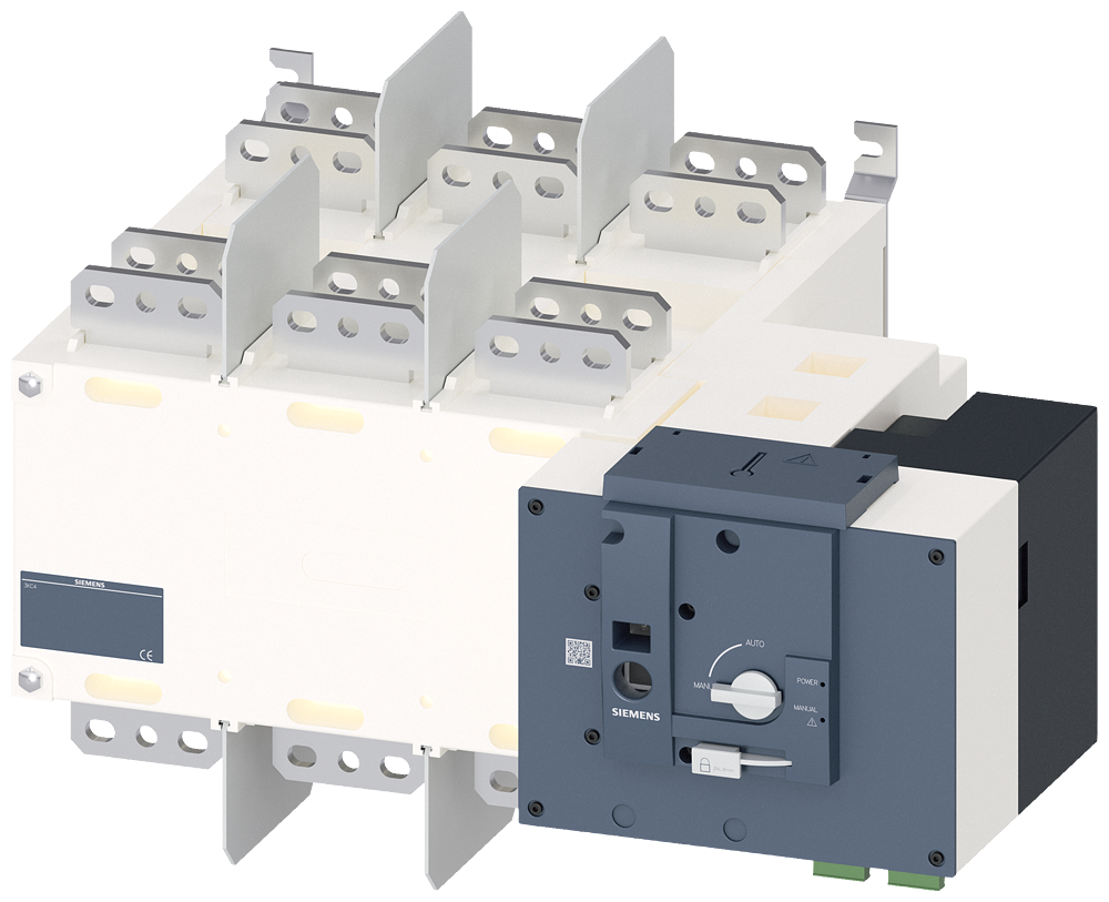 1-0-2 PREKIDAČ, MOTORIZOVAN, DALJINSKO UPRAVLJANJE,  2500A, 3P, 415VAC, NA MONTAŽNU PLOČU, FLAT TERMINAL