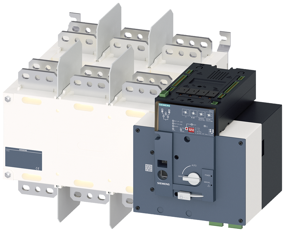 ATS PREKIDAČ, MOTORIZOVAN, 2500A, 3P, 415VAC, NA MONTAŽNU PLOČU, FLAT TERMINAL