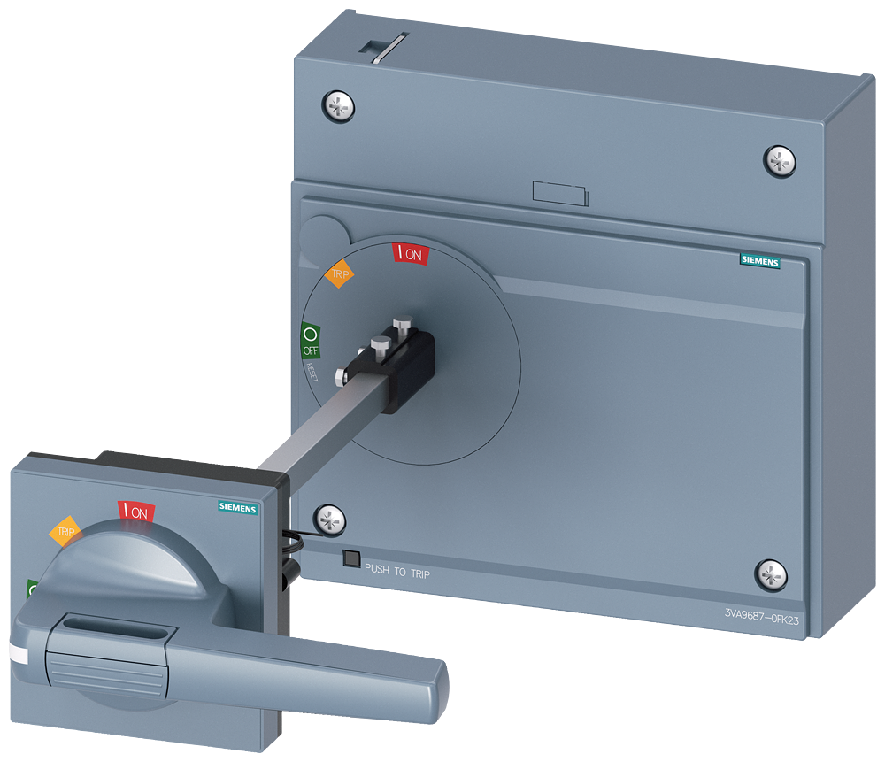 PRODUŽENI POGON, SIVI,  SA OSVETLJENJEM, DOOR INTERLOCK, ZA 3VA15/3VA25/3VA26