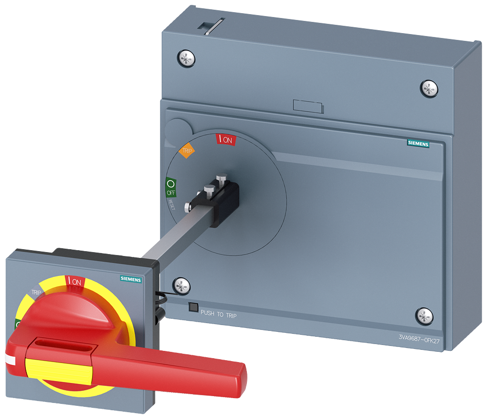 PRODUŽENI POGON, ŽUTO-CRVENI, SA OSVETLJENJEM, DOOR INTERLOCK, ZA 3VA15/3VA25/3VA26