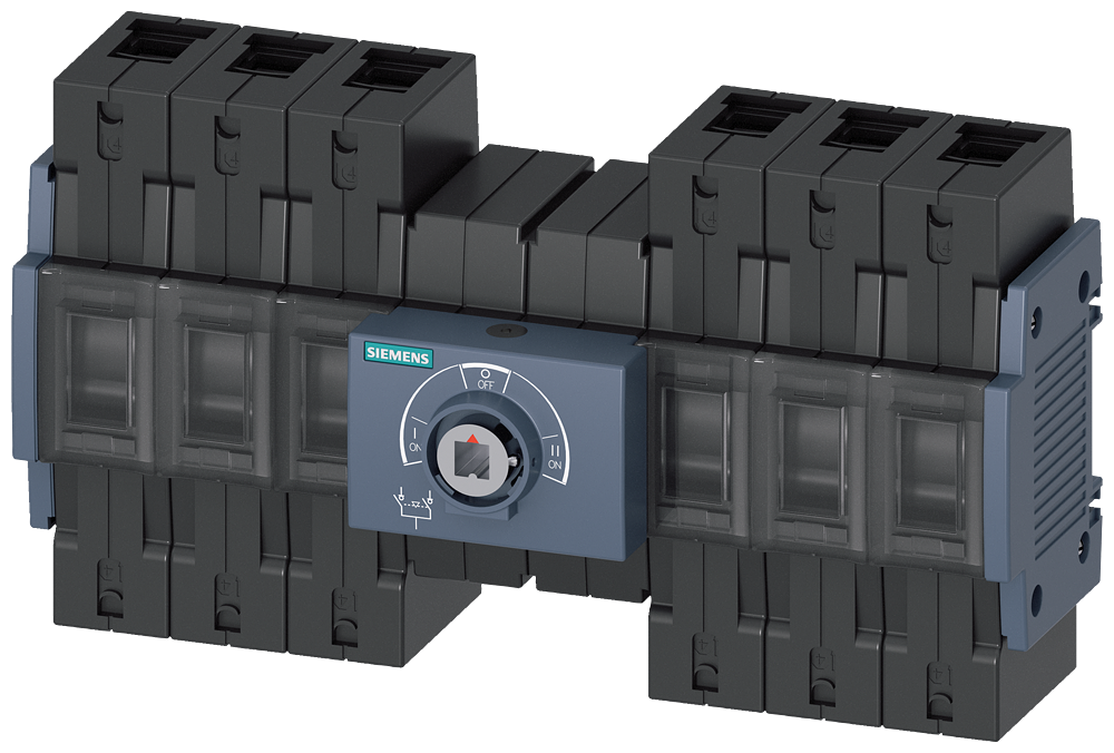 1-0-2 PREKIDAČ, MOTORIZOVAN, RUČNO UPRAVLJANJE, 160A, 3P, 415VAC, NA MONTAŽNU PLOČU I DIN ŠINU, VEL.2, BEZ RUČKE, BOX TERMINAL