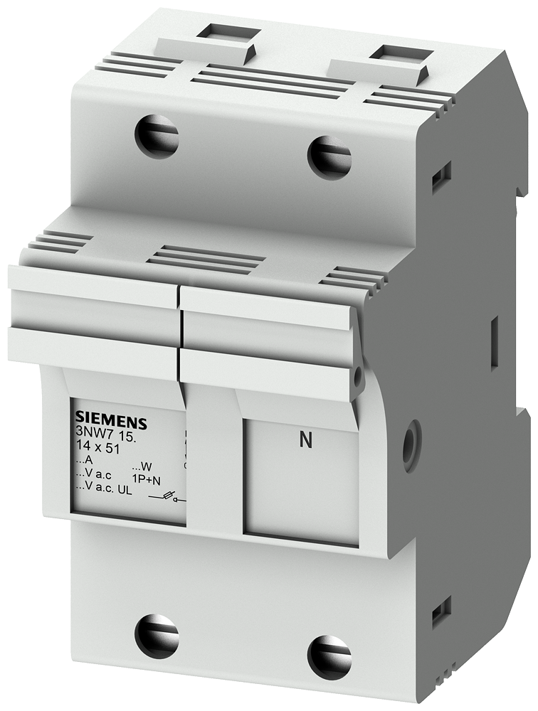 NOSAČ ZA CILINDRIČNI OSIGURAČ 14X51/1P+N/50A