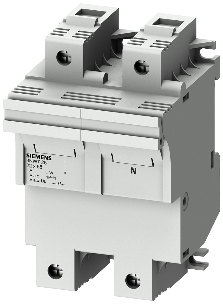 NOSAČ ZA CILINDRIČNI OSIGURAČ 22X58/1P+N/100A