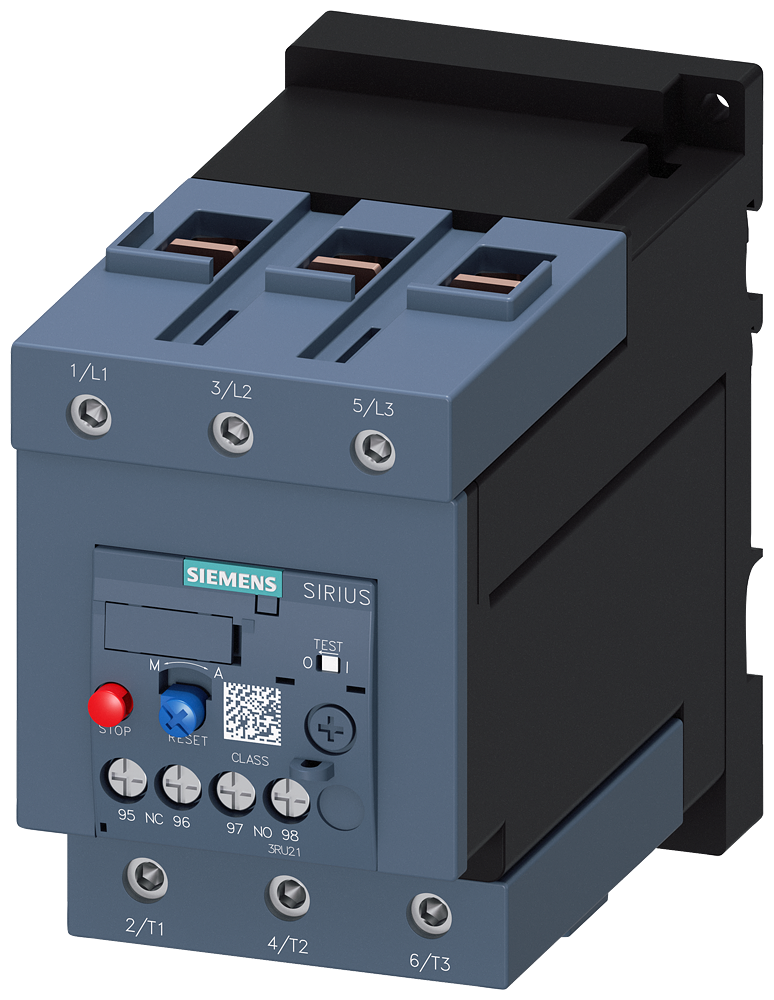 BIMETALNO RELE 57-75A, 37kW, 1NO+1NC, TERMIČKI, ZAŠTITA MOTORA, VEL.S3, RUČNI I AUTOMATSKI RESET, SAMOSTALNA MONTAŽA