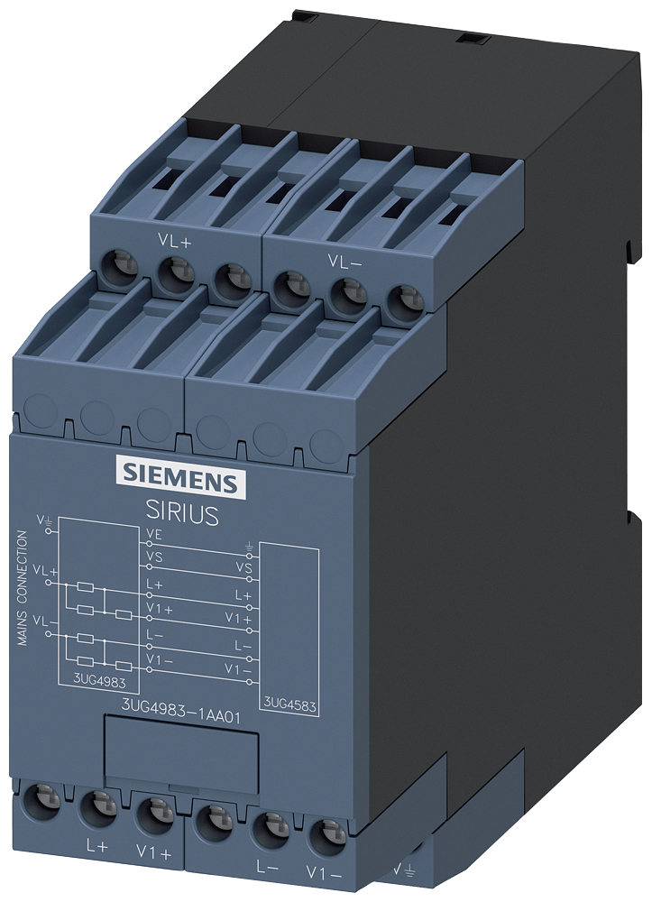 NAPONSKI REDUKTOR ZA 3UG4583 ZA NAPAJANJE DO 690VAC I 1000VDC, ŠRAF
