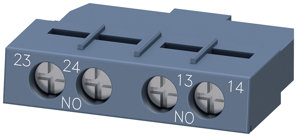 PREDNJI POMOĆNI KONTAKT , 2NO, ZA MOTORNO ZAŠTITNI PREKIDAČ 3RV2 