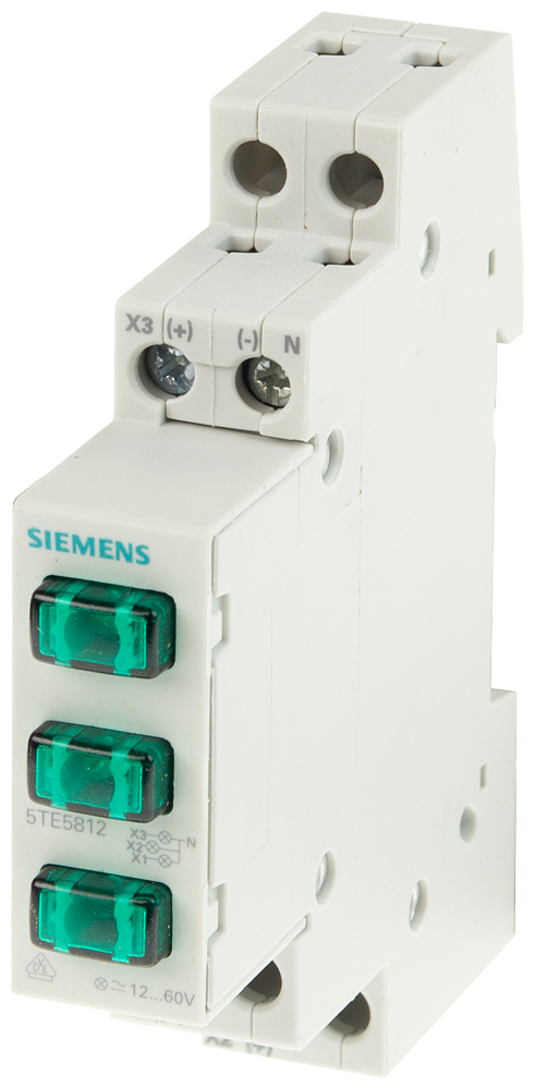 SIGNALNA LAMPICA, 3XZELENA, 230VAC