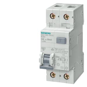 KOMB. OSIGURAČ RCBO 40A/C/300MA/6KA/1P+N, TIP AC