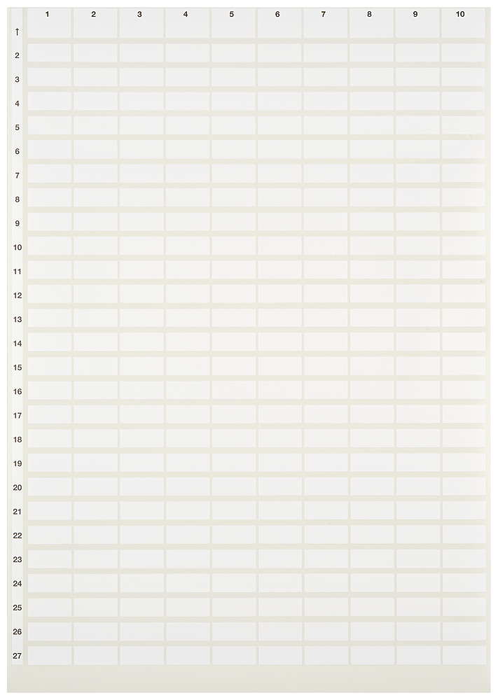 OZNAKA ZA UREĐAJ, ŽUTA, 15X6MM