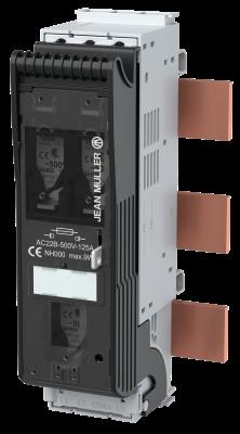 HORIZONTALNI RASTAVLJAČ SA OSIGURAČIMA, NV00, IN=125A, 3P, 60 MM 